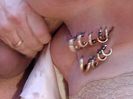 Pierced Pussy Oma Gets Fucked On Both Holes By A Monster Cock - DeutscheOmas
