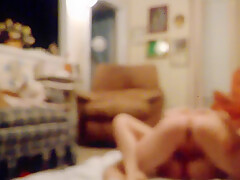 Pouding Petite Wife On The Floor