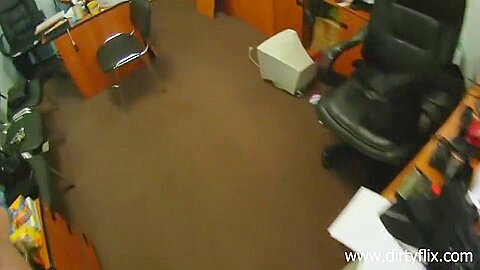 Pounding Job Interview - Blond Hair Lady