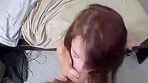 Pov teen 18+ Throat And Gulps