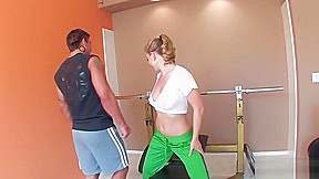 Pretty girl will eat his cock passionately