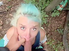 Proxy Paige - Gives A Sloppy Blow Job In The Park!
