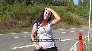 Public Agent Firm assed hottie loved getting fucked outdoors