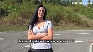 Public Agent Firm assed hottie loved getting fucked outdoors