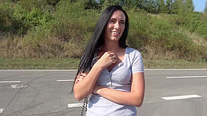 Public Agent Firm assed hottie loved getting fucked outdoors