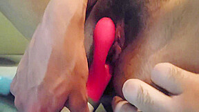 Public Hot Tub Dildo Play