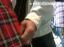 Public Milking By A Stranger