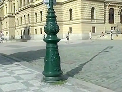 Public upskirt flashing