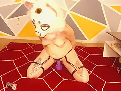 Punk Rock Pussy Fucks Herself With Orochi Toy