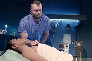 Raven transgender babe getting rimmed