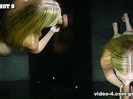 Rebel's First Gloryhole Video POV, Scene #01