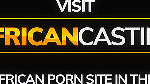 Red Hair African Offering Wet Black Pussy For A Job - And More
