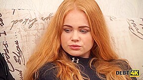 Red Haired Waitress Delays Debt And Fuck Pric