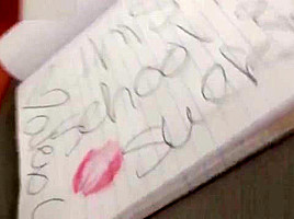 Redhead Alex Tanner tongues by stepmom at school