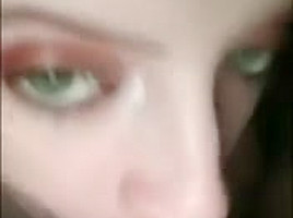 Redhead Gets A Mouthful of Cum