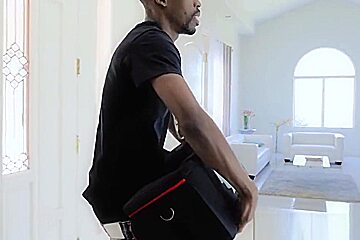 Redhead Takes Big Black Cock In Pussy