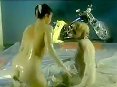 Retro French Mud Wrestling