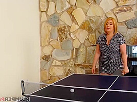 Risa Chacon In Ping Pong Slit Titjob