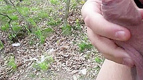 Romanian guy fucks a street hooker in the woods POV