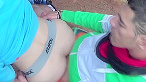 Romantik fucked outdoor by bad boy top dominant - CrunchBoy