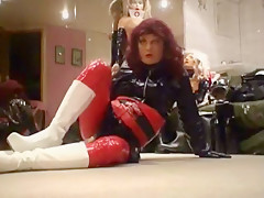 Roxina Slut In White Boots X