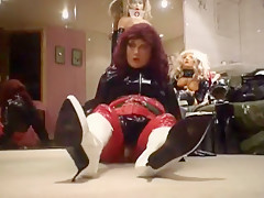 Roxina Slut In White Boots X