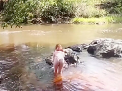 Run Away From Home To Fuck My Boyfriend In A Forest