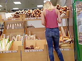 Russian blonde ass in mal