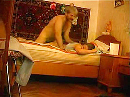 Russian teen 18+ Creampied From Not Stepdad