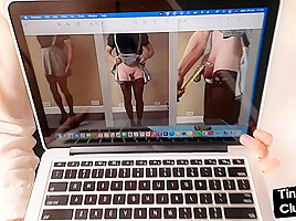 SPH solo blonde babe humiliates small cocks in dirtytalk vid