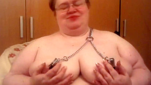 SSBBW nipples clamp