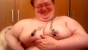 SSBBW nipples clamp