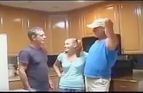 STP5 Sweet teen 18+ Enjoys A Fuck With Older Couple !