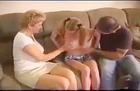STP5 Sweet teen 18+ Enjoys A Fuck With Older Couple !