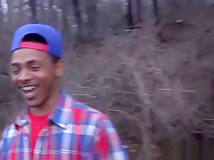Sam Tyson Handles Two Black Cocks