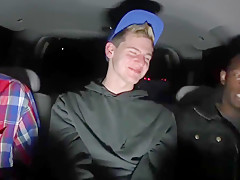 Sam Tyson Handles Two Black Cocks