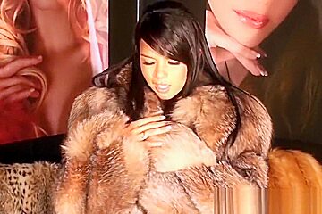 Sasha in the Fur Studio