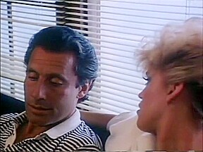 Saucy young Amber Lynn loves to get into a fuck fest with John Leslie