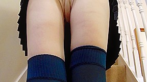 School Pinafore And Knee Socks
