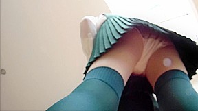 School Pinafore And Knee Socks