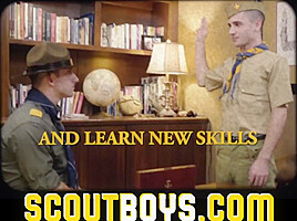 ScoutBoys Cute scouts in full uniform raw fuck in public