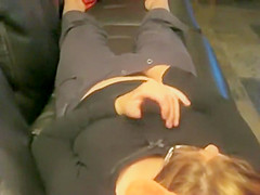 Secretly watching as she gets horny