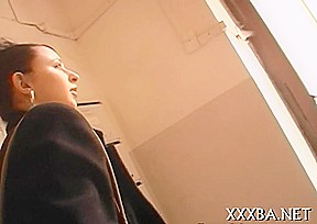 Seductive tits playing session