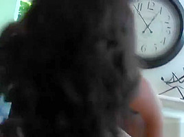 Sensual Ebony Gf Sizi Sev Touches Herself