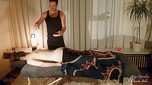 Sensual Massage For Annika And She Cant Control Herself 1