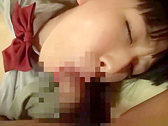 Sensual sex for adorable teen 18+ in school uniform