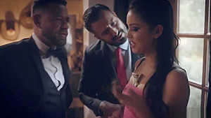 Seth fucked escort Alina in front of cheering men