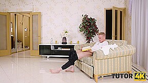 Sex With The Russian Tutor Is A Good Way For Stud T