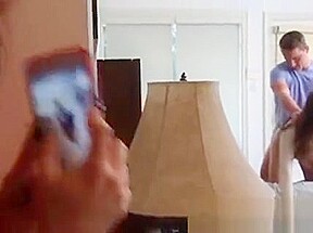 Sexy Cougar Catches Lascivous teens 18+ Fucking