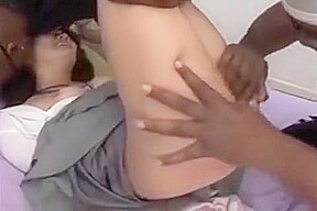Sexy Interracial teen 18+ Blowjob And Fuck